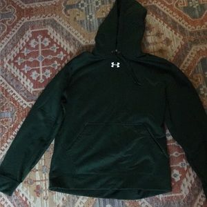 Green under armour hoodie
